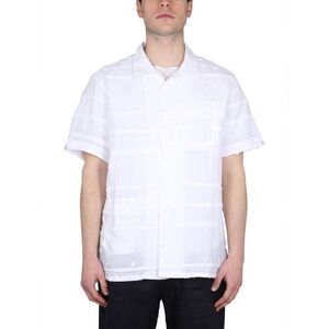 ENGINEERED GARMENTS Short Sleeve Camp Collar Shirt Men WHITE Shirts